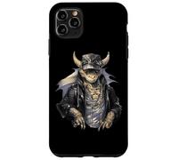 Drago fresco con giacca di pelle Custodia per iPhone 11 Pro Max