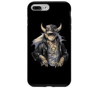Drago fresco con giacca di pelle Custodia per iPhone 7 Plus/8 Plus