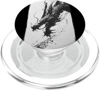 Drago giapponese Ink Wash Pittura Sumi-e Brush Art PopSockets PopGrip per MagSafe