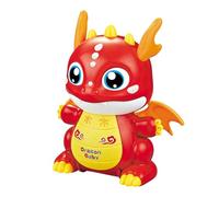 Drago Illuminato con Musica - Drago LED, Figura Musicale | Giocattolo Interattivo Drago, Decorazione Luminosa e Musicale, Regalo Bambino, Animazione Drago Magico