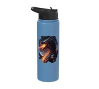 Drago invincibile sputafuoco Stainless Steel Insulated Water Bottle