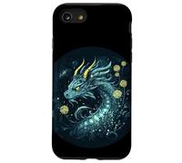 Drago leggendario che tiene un dente di leone per un look unico Custodia per iPhone SE (2020) / 7 / 8
