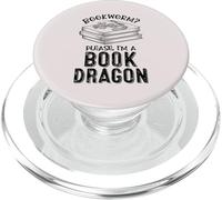 Drago Letterari Letterari libro Amanti a tema Libri divertenti PopSockets PopGrip per MagSafe