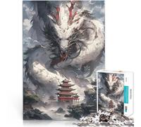 Drago Mistico puzzle 1000 pezzi per adulti Giocattoli che creano dipendenza e sfidano l'intelligenza del cervello è ideale come regalo per tutta la famiglia 38x26cm