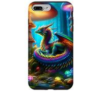 Drago nella foresta dei funghi Custodia per iPhone 7 Plus/8 Plus