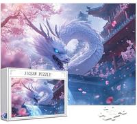 Drago Puzzle 1500 Pezzi, 5D DIY Puzzle Stile giapponese Puzzle Adulti e Principianti da 14 Anni, Jigsaw Puzzle Giochi Rilassamento e Intelligence, Home Wall Room Decor, Regalo Donna, 87x57cm, Model345