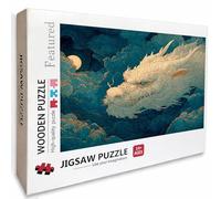 Drago Puzzle 3000 Pezzi Adulti, Puzzle Legno con Scatola 122x81cm, Idea Regalo Uomo e Donna, Giochi Divertenti per Familiar, Giochi di Sfida, Squisita confezione Regalo, Decor Casa, (Cloud) 9-3289