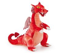 Drago rosso Trudi | Animali medievali epici in peluche, collezione draghi, regalo di compleanno | 32x37x18cm taglia M | FANTASY | modello 18002