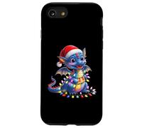 Drago Santa Albero di Natale Illuminazione Natale Donna Uomo Bambini Custodia per iPhone SE (2020) / 7/8