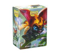 Drago Scudo Spazzolato Arte Maniche: The Burnbug, Dimensioni Standard (100ct)