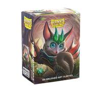 Drago Scudo Spazzolato Arte Maniche: The Bushdrake, Dimensioni Standard (100ct)