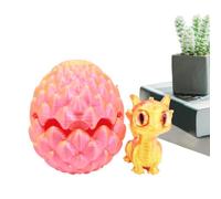 Drago stampato 3D , drago stampato 3D, drago decorativo articolato con giunto mobile, decorazioni estetiche per scrivania -davanzale da comodino
