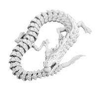 Drago Stampato - Giocattoli Drago Giunti Flessibili | Drago Stampato Articolato, Giocattolo Di Assemblaggio Del Drago, Figure Di Drago, Giocattolo Di Costruzione Del Drago, Statua Di Ornamenti M