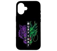 Drago Tigre Muay Thai Custodia per iPhone 16