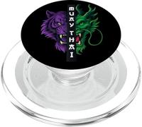 Drago Tigre Muay Thai PopSockets PopGrip per MagSafe