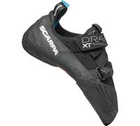 SCARPA Scarpe Drago XT per arrampicata e bouldering - Prestazioni specializzate per la sensibilità, Nero/Ferro, 10-10.5 Women/9-9.5 Men