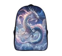 Drago Zaini Per Bambini,Scuola Zaino 3D Stampato Bambino Zainetto Asilo Volare in The Cielo Borsa Da Per Ragazz Ragazze 16 inch