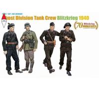 DRAGON 1/35 GHOST DIVISION TANK CREW BLITZKRIEG 1940