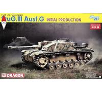 Stug. III Ausf.g Initial Production Tank 1:35 Plastic Model Kit DRAGON MODELS