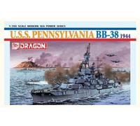 Dragon 1/700 U.S.S. Pennsylvania BB-38 slagschip, 1944