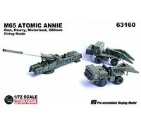 Dragon 1:72 63160 M65 ATOMIC ANNIE Gun, US Army, Heavy Motorized, Firing Mode