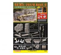 Dragon 6442 - 1/35 Sd.Kfz.251/6 Ausf.c Command Veicolo - Nuovo