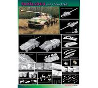 Dragon 6814 - 1/35 WWII Dt. Sdkfz 234/4 Con 7,5cm L/48 - Nuovo