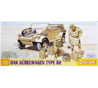 DRAGON 75021 KIT DAK KUBELWAGEN TYPE 82 - SCALA 1:6