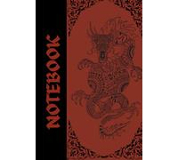 Dragon A5 Hardback Notebook For Note Taking: Mythical Journal For School College or University