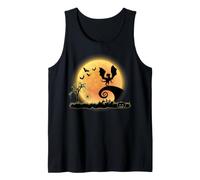 Dragon And Moon Funny Scary Halloween Costume Canotta