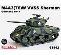 Dragon Armor 1:72 63142 M4A3 (76) W carro armato VVSS Sherman US Army,...