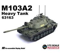 Dragon Armor 1:72 63163 M103A2 carro armato pesante US Army