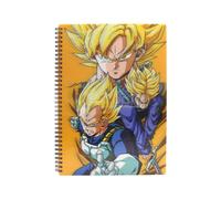 SD TOYS - Taccuino effetto 3D Saiyans Dragon Ball Z - 30 x 21 cm