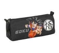 DRAGON BALL - Astuccio con cerniera e scomparto, astuccio per bambini, ideale per bambini in età scolastica, comodo e versatile, qualità e resistenza, 21 x 7 x 8 cm