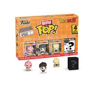Funko Bitty Pop! DBZ - Goku & Nimbus 4PK - Gohan, Raditz, Piccolo E una Mini Figura Misteriosa a Sorpresa - 0.9 Inch (2.2 Cm) - Dragon Ball Z da Collezione - Idea Regalo - Cake Topper
