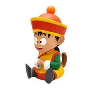 Plastoy Dragon Ball Z Salvadanaio Chibi Son Gohan bambino con cappello Sfera di cristallo a 4 stelle - Plastica - 15 cm
