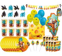 Dragon Ball Compleanno 69-teilig Piatti Tazza Decorazione Compleanno