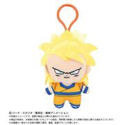 Dragon Ball DAIMA Chibi Plush Mascotte Con Gancio Super Saiyan 3 Son Goku Mini