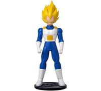 BANDAI- Anime,Drago Serie Flash 4" SS Vegeta, Colore Blu, Small, 37215