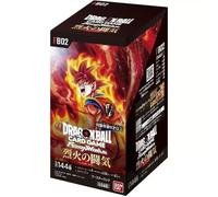 Dragon Ball Fusion FB02 Blazing Aura World Card Game Box Japanese