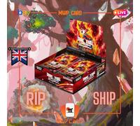 [Dragon Ball Fusion World] Blazing Aura FB02 BOX ENG - RIP & SHIP LIVE STREAM