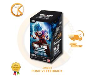 Dragon Ball Fusion World FB01 Awakened Pulse Box JAP Card Game FB-01 FAST SEND