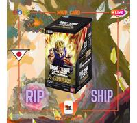 [Dragon Ball Fusion World] Saiyan's Pride FB08 BOX JAP - RIP & SHIP LIVE STREAM
