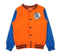 Dragon Ball, Giacca Teddy da ragazzo, arancione, 10 anni