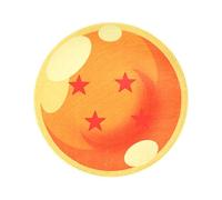 Dragon Ball Indoor Mat 4 Stars Ball 60 X 60 Cm SD Toys