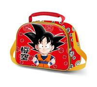 Dragon Ball Kintoun-Porta Merenda, Rosso, 25,5 x 20 cm