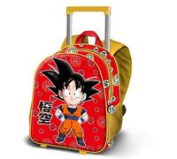 Dragon Ball Kintoun-Zaino con Ruote Piccolo, Rosso, 26 x 34 cm, Capacità 12,5 L