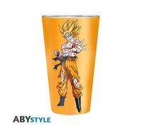 DRAGON BALL - Large Glass - 400ml - Goku Super Saiyan - box