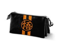 Dragon Ball Lining Ball - Astuccio Scolastico Triplo Porta-Tutto Nero