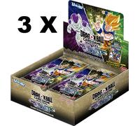 Dragon Ball Masters Box B28 Prismatic Clash 3 Box + 3 Promo Omaggio